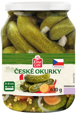 Fine Life České okurky 5 - 8 cm