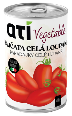 ATI Vegetable Rajčata celá loupaná