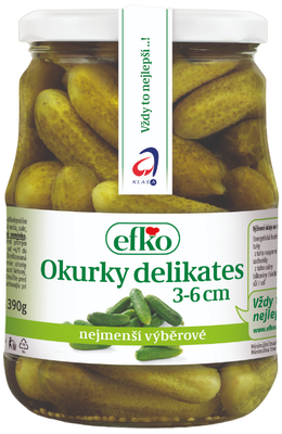 Efko Okurky delikates 3-6cm