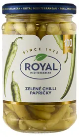 Royal Zelené chilli papričky