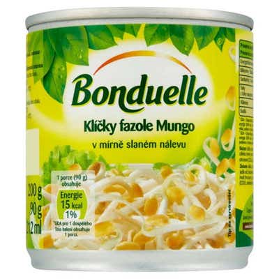 Bonduelle Klíčky fazole mungo v mírně slaném nálevu