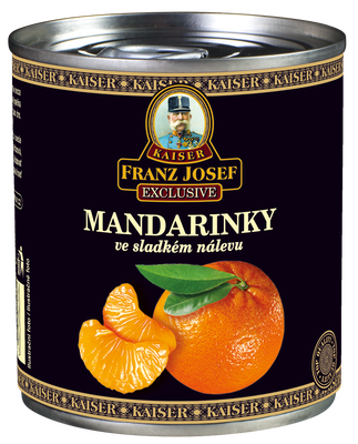 Franz Josef Kaiser Mandarinky ve sladkém nálevu