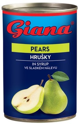 Giana Hrušky ve sladkém nálevu