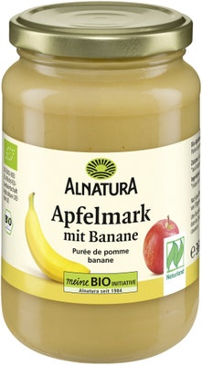 ALNATURA BIO Jablečné pyré s banánem 100% ovoce