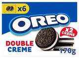 Oreo sušenky Double Creme s dvojitou vanilkovou náplní