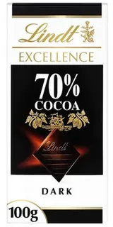 Lindt Excellence Hořká čokoláda 70% kakaa