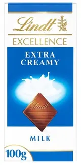 Lindt Excellence Extra jemná mléčná čokoláda