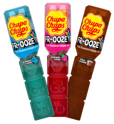Chupa Chups Frooze pop lízatko s gelem