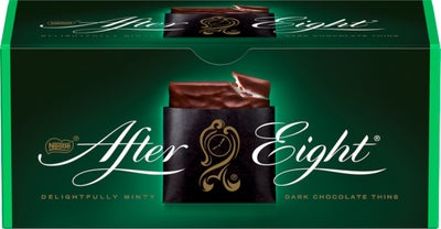 After eight Hořká čokoláda s peprmintovou náplní