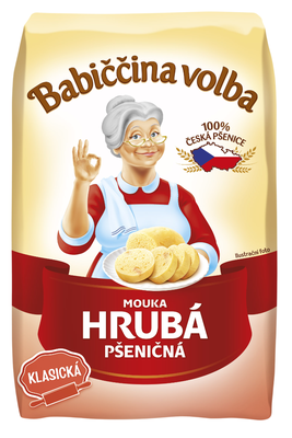 Babiččina Volba Hrubá pšeničná mouka