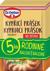 Dr. Oetker Kypřicí prášek do pečiva 5ks