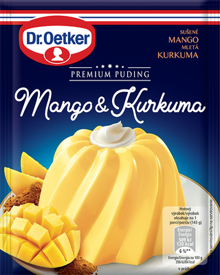 Dr. Oetker Premium Puding Mango a Kurkuma