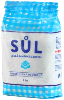 Solné Mlýny Sůl kamenná s jódem