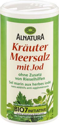 ALNATURA BIO Sůl mořská bylinková s jódem
