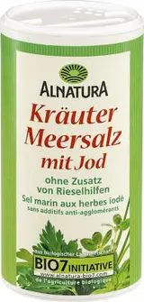 ALNATURA BIO Sůl mořská bylinková s jódem