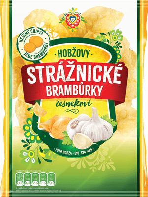 Strážnické Brambůrky Česnekové