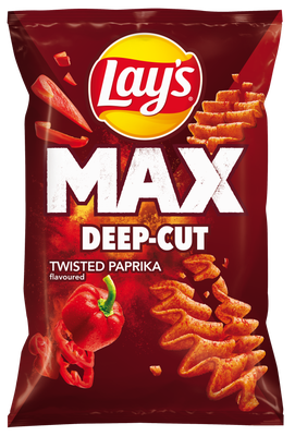 Lay's Max Deep-Cut s příchutí papriky