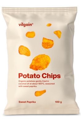 Vilgain Bramborové chipsy BIO sladká paprika