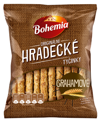 Bohemia Hradecké tyčinky grahamové