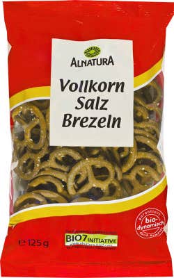 ALNATURA BIO Preclíky celozrnné sypané solí