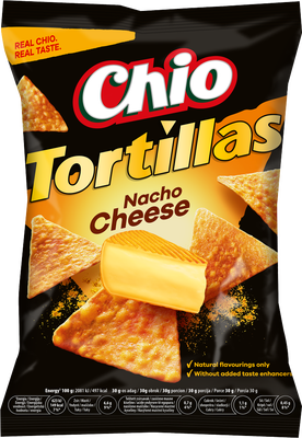 Chio Tortillas Kukuřičný snack s příchutí sýra