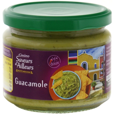 Casino Saveurs d'Ailleurs Guacamole k nachos, pálivé