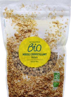 Monoprix BIO Křupavé müsli