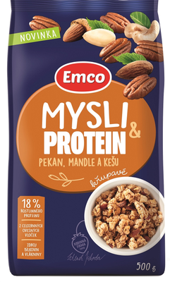 Emco Mysli proteinové pekan/mandle/kešu