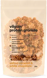 Vilgain Protein Granola slaný karamel s bílou čokoládou