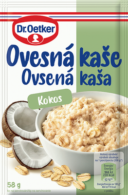 Dr. Oetker Ovesná kaše Kokos