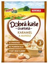 Bonavita Dobrá kaše karamel, mandle