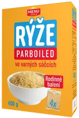 Menu Gold Rýže parboiled ve varných sáčcích 4x100g