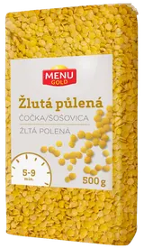 Menu Gold Čočka žlutá, půlená