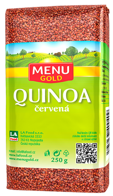Menu Gold Quinoa červená
