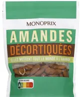 Monoprix Neloupané mandle