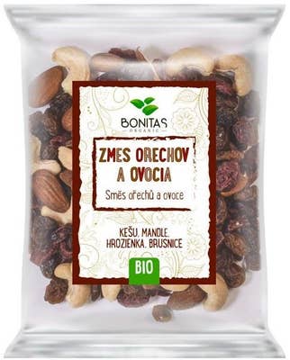 BONITAS BIO Směs ořechů a ovoce