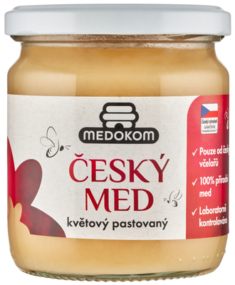 Medokom Český med květový pastovaný