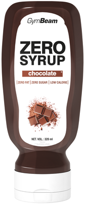 GymBeam ZERO sirup čokoláda