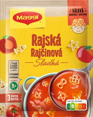 Maggi Rajská polévka sladká s těstovinami