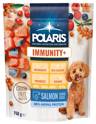 Polaris granule pro psy, Imunity small&mini, losos