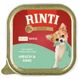 Rinti Gold Adult jelen a hovězí, vanička mini pro psy