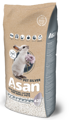 Asan Pet Silver podestýlka pro drobné hlodavce