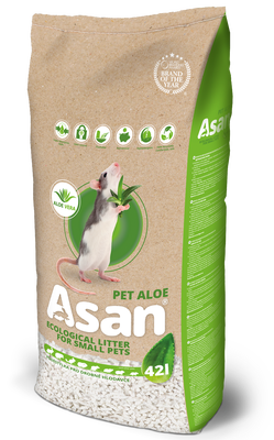 Asan Pet Aloe  podestýlka pro drobné hlodavce