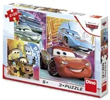 Dino Toys Cars: Kamarádi puzzle, 3x 55 dílků