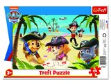 Trefl Puzzle deskové Přátelé z Tlapkové patroly 15 dílků