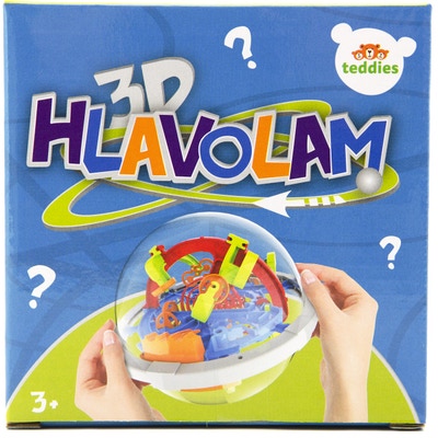 Teddies Hlavolam edukační koule, 100 kroků