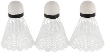 Teddies Míčky na badminton, bílé