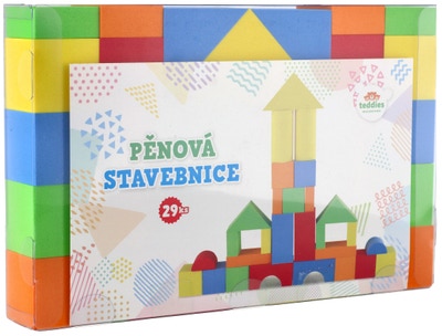 Teddies Stavebnice pěnová