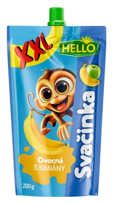 Hello Ovocná svačinka XXL s banány