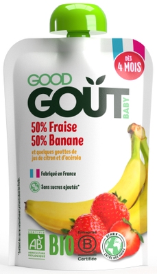 Good Gout BIO Jahoda s banánem